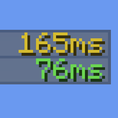 Иконка Better Ping Display [Fabric] — мод для Minecraft