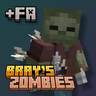 Иконка Bray's Zombie Overhaul x Fresh Animations — текстуры для Minecraft
