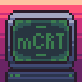 Иконка minecraft CRT — шейдер для Minecraft